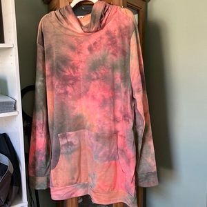 Tie dye hoodie 3x